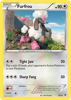 Furfrou 33/039 · Kalos Starter Set