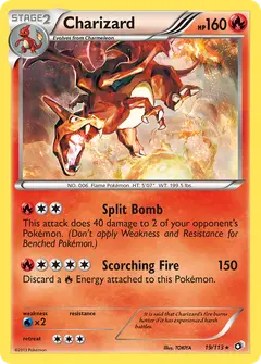 Dracaufeu 19/113 · Legendary Treasures