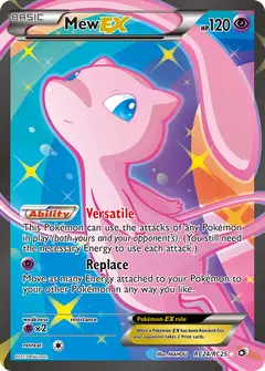 Mew-EX RC24 · Legendary Treasures