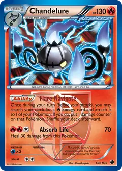Chandelure 16/116 · Plasma Freeze
