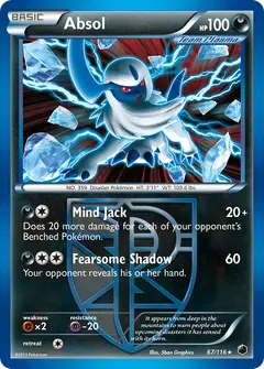 Absol 67/116 · Plasma Freeze
