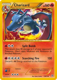 Charizard 136/135 · Plasma Storm