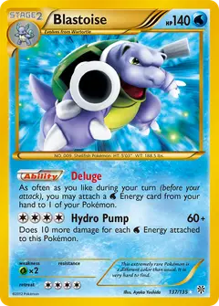 Blastoise 137/135 · Plasma Storm