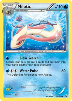 Milotic 28/124 · Dragons Exalted