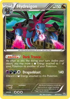 Hydreigon 97/124 · Dragons Exalted