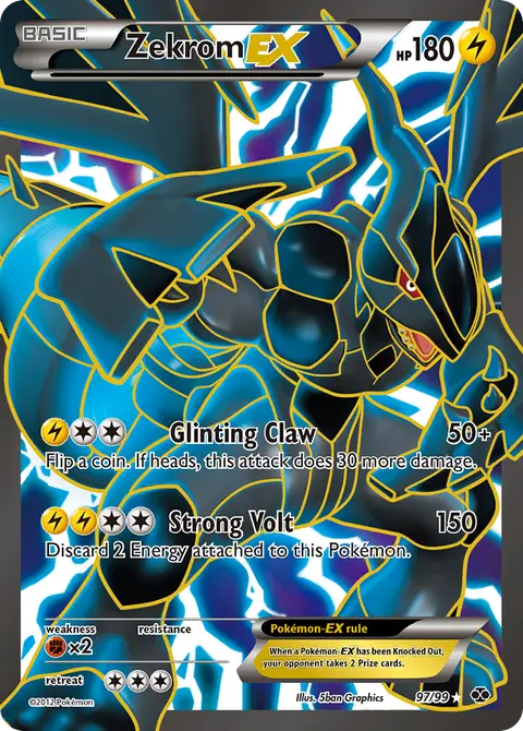 Zekrom-EX 97/099 · Next Destinies