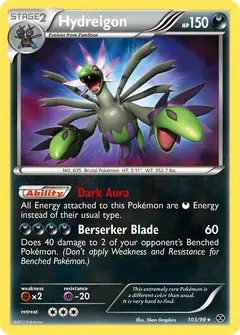 Hydreigon 103/099 · Next Destinies