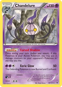 Chandelure 60/101 · Noble Victories