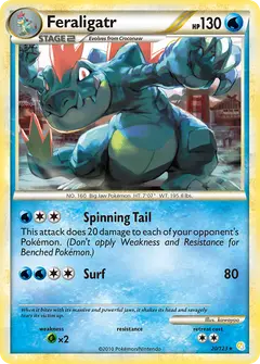 Feraligatr 20 · HeartGold SoulSilver