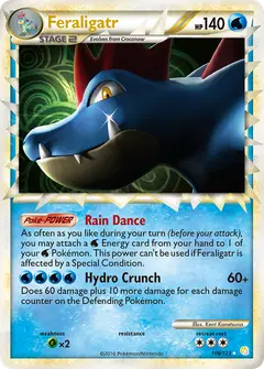 Feraligatr 108 · HeartGold SoulSilver