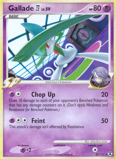 Gallade E4 20/111 · L'Ascesa dei Rivali