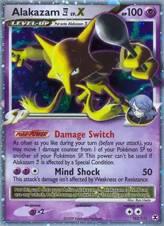 Alakazam E4 LV.X 103/111 · Rising Rivals