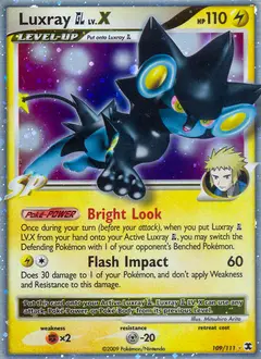 Luxray GL LV.X 109/111 · Rising Rivals