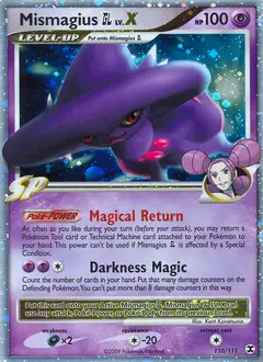 Mismagius GL LV.X 110/111 · Rising Rivals