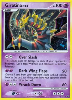 Giratina 10/127 · Platino
