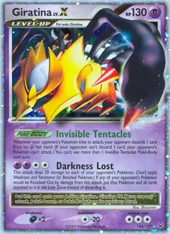 Giratina LV.X 124/127 · Platino