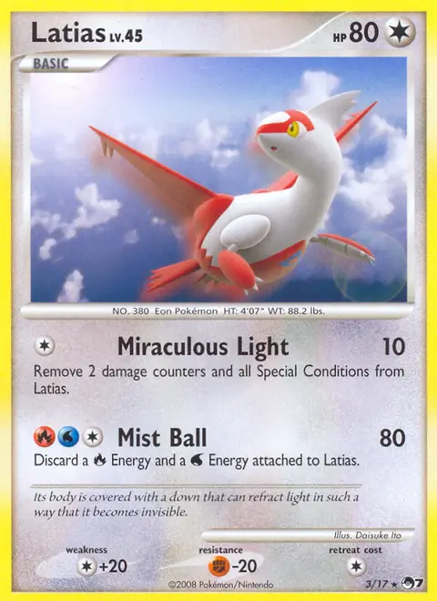 Latias 3/017 · POP Serie 7