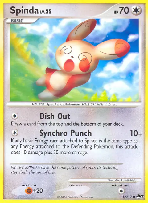 Spinda 17/017 · POP Series 7