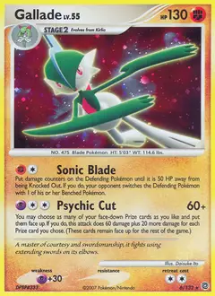 Gallade 6/132 · Prodigi Segreti