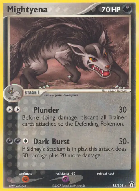 Mightyena 18 · Power Keepers