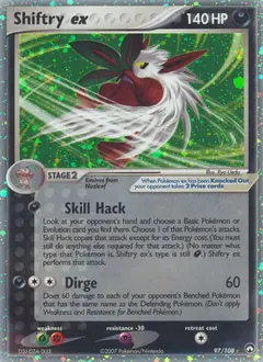 Shiftry ex 97 · Power Keepers