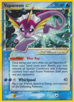 Vaporeon ★ 102 · Power Keepers