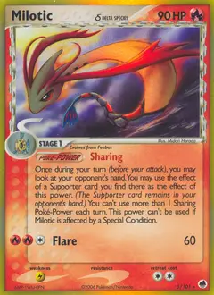 Milotic δ 5 · Dragon Frontiers