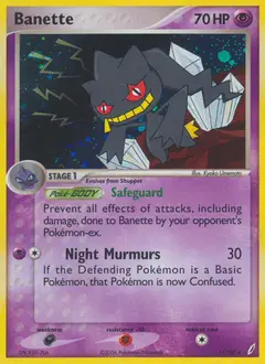 Banette 1 · EX Crystal Guardians