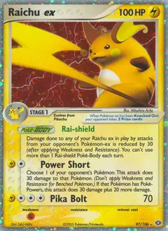 Raichu ex 97 · Emerald