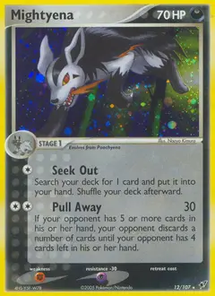 Mightyena 12 · EX Deoxys