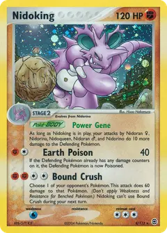 Nidoking 8 · EX Feuerrot & Blattgrün