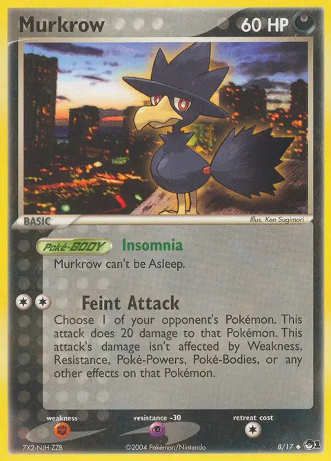 Murkrow 8/017 · POP Serie 1