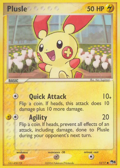 Plusle 13/017 · POP Series 1