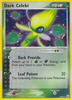 Dark Celebi 4 · Hidden Legends