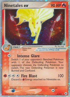 Ninetales ex 96 · Hidden Legends