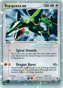 Rayquaza-ex 97 · EX Drago