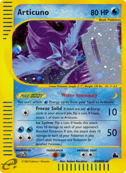 Articuno H3 · Skyridge