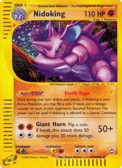 Nidoking H18 · Aquapolis