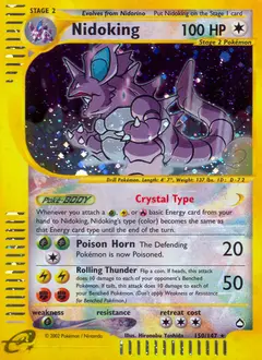 Nidoking 150/147 · Aquapolis