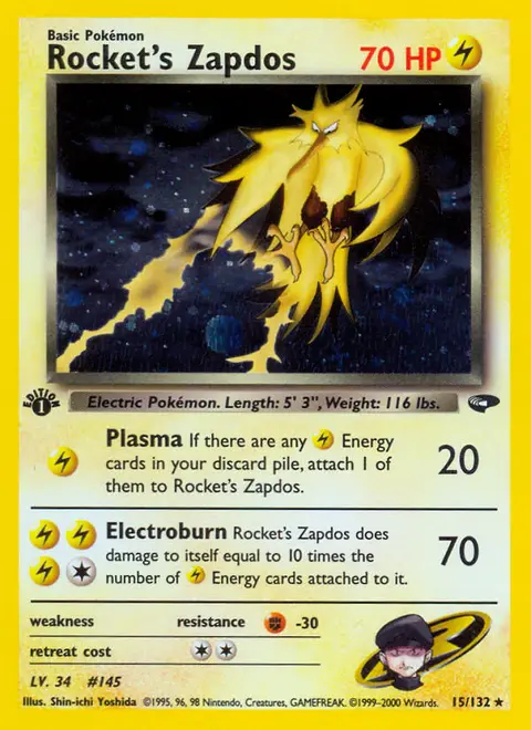 Électhor de Rocket 15/132 · Gym Challenge