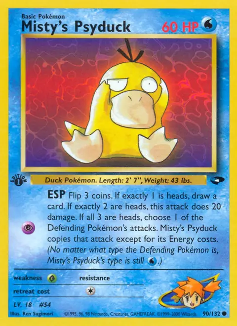 Psykokwak d'Ondine 90/132 · Gym Challenge