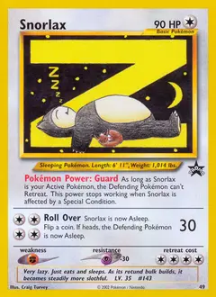 Relaxo 49/053 · Wizards Black Star Promos