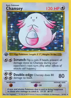 Chansey 3/102 · Edición Básica