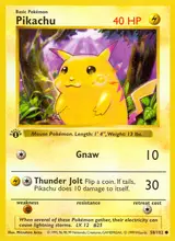 Pikachu · Set Base