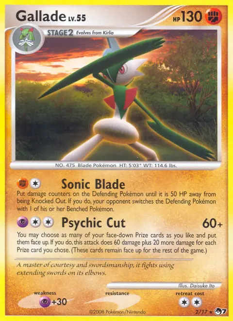Gallade 2/017 · POP Serie 7