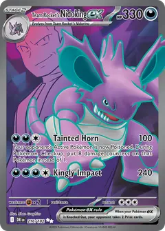 Team Rocket's Nidoking ex 216/182 · Destined Rivals