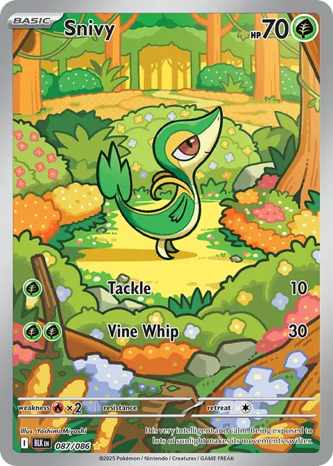 Snivy 87/086 · Black Bolt