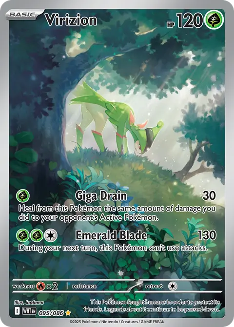 Virizion 95/086 · White Flare