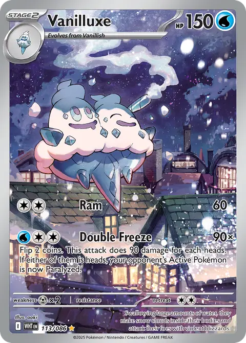 Vanilluxe 113/086 · White Flare