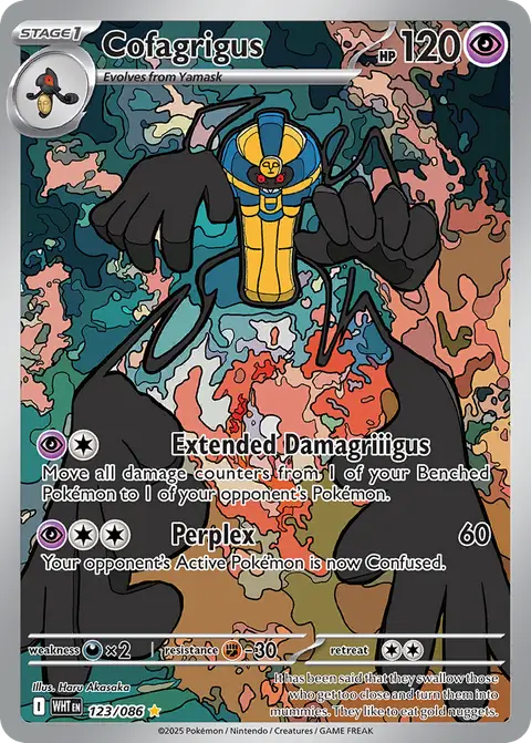 Cofagrigus 123/086 · White Flare